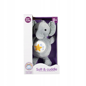 شب خواب کودک موزیکال و چراغدار طرح فیل Goodnight Lullaby Soft & Cuddle_اسباب بازی